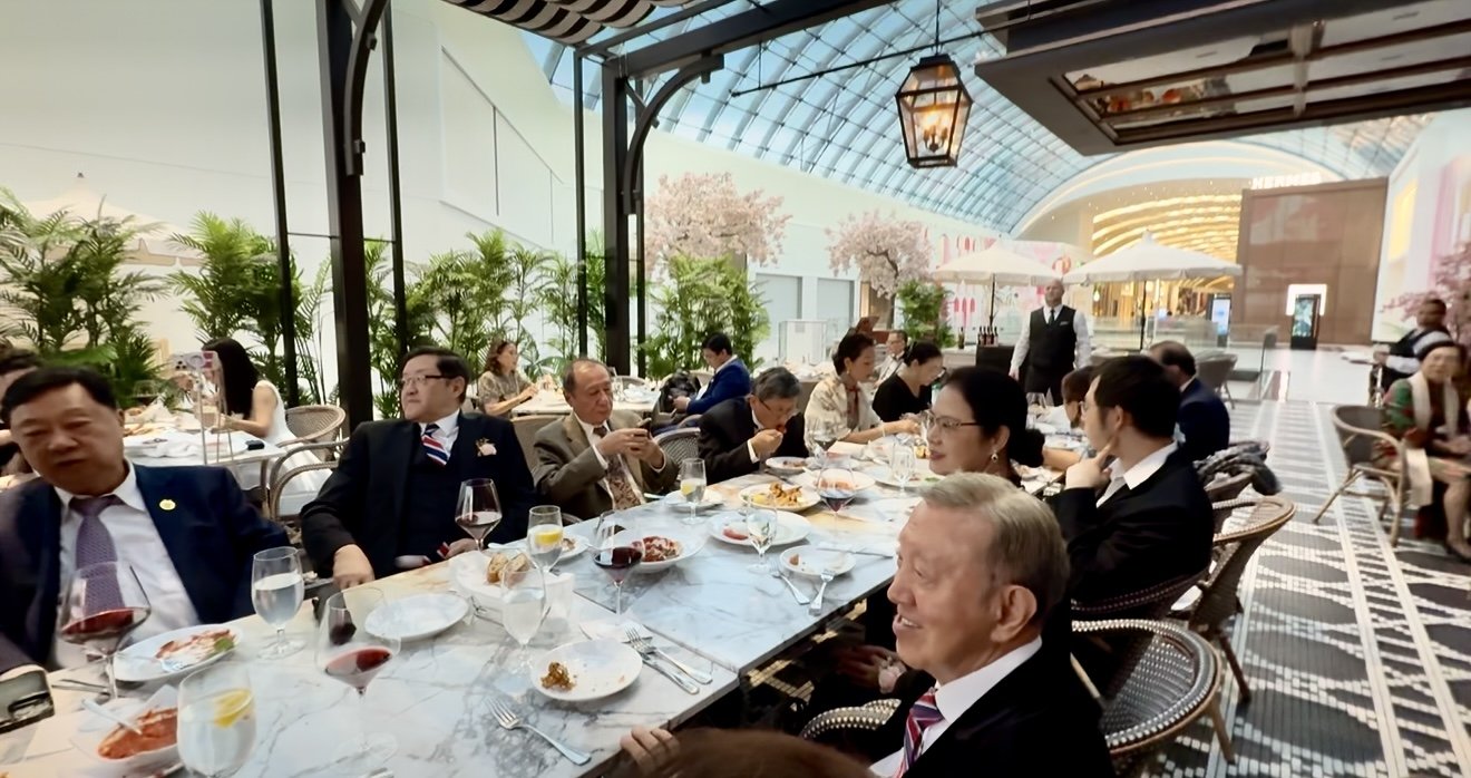 颁奖宴会现场